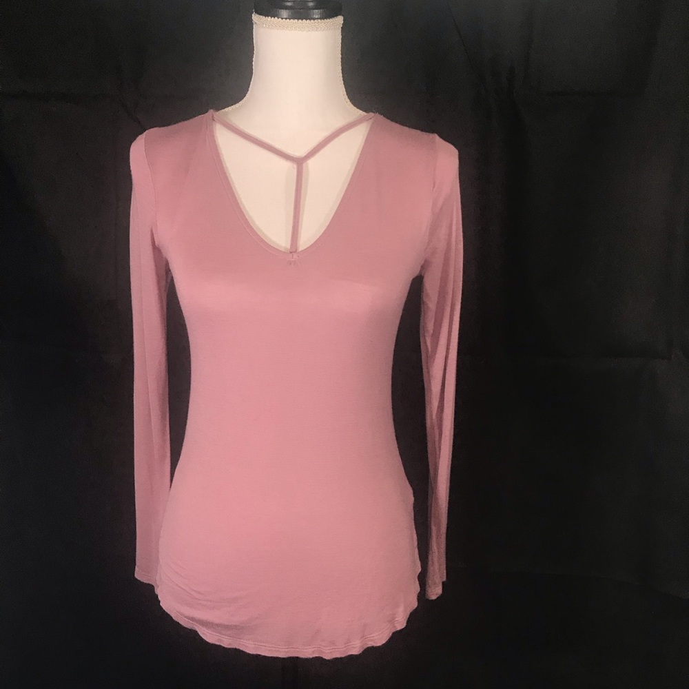 Glitz Long Sleeve Knit Top